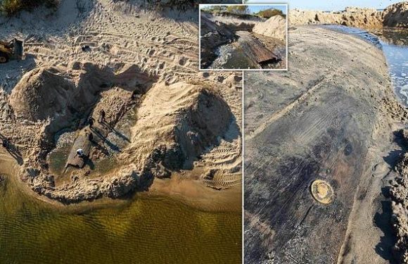 Mysterious shipwreck that may be a Royal Navy warship is discovered