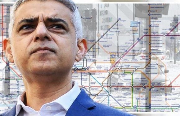 Sadiq Khan’s nightmare MAPPED: 57 London Underground stations at ‘high risk’ of flooding