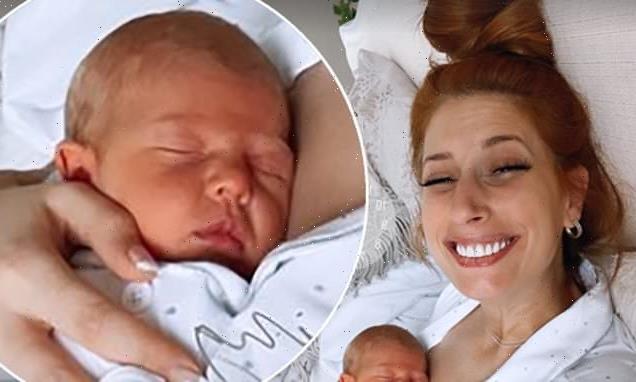Stacey Solomon gushes about her 'amazing' newborn daughter