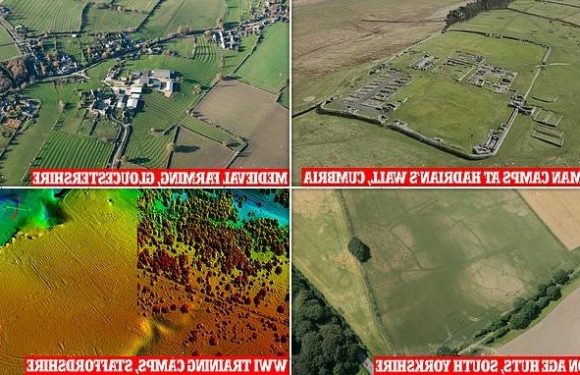 Stunning laser maps let you explore archaeology across England