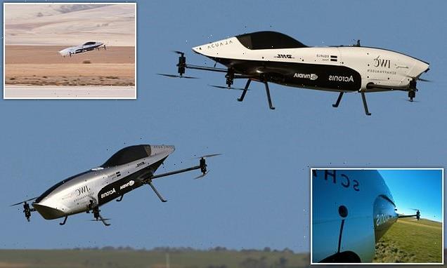 World's first electric flying race-cars take to the skies