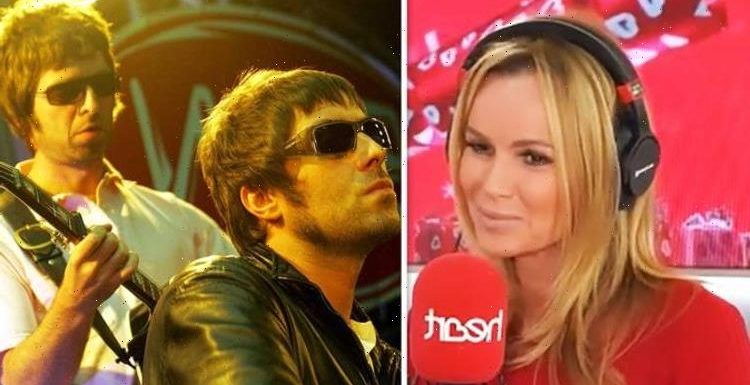 Amanda Holden apologises to Noel and Liam Gallagher live on air after Instagram blunder