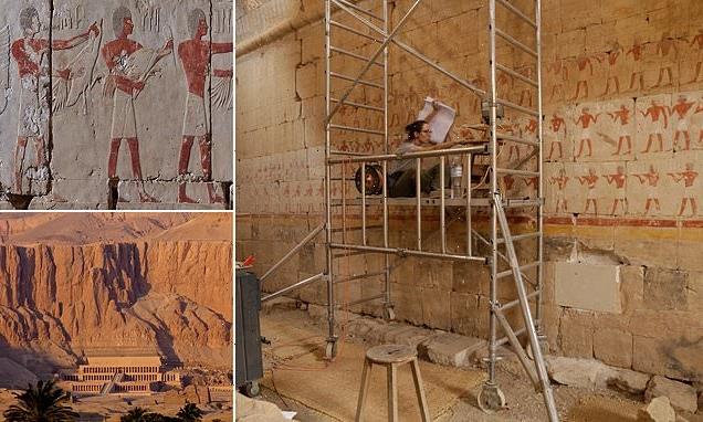 Ancient Egyptian reliefs show how masters and apprentices shared work