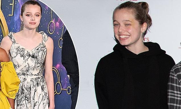 Angelina Jolie's daughter Shiloh, 15, returns to her 'dude' style