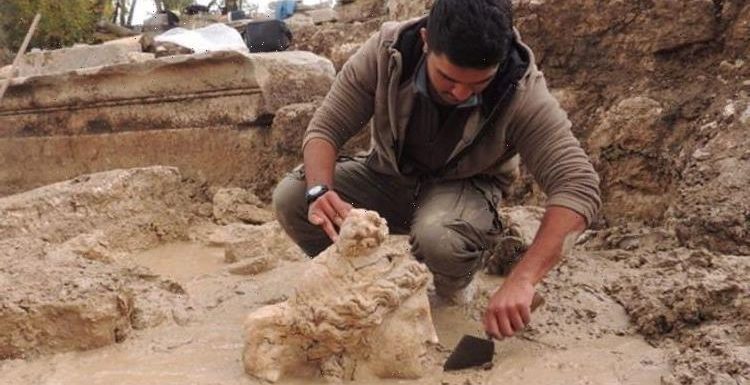 Archaeology breakthrough as ‘important’ Roman-era statues of Aphrodite and Dionysus found