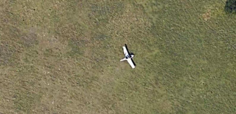 Eagle-eyed Google Maps users spot ‘plane crash site’ left abandoned