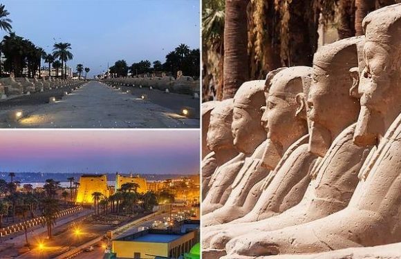 Egypt to reopening of 3,000-year-old Avenue of Sphinxes TODAY