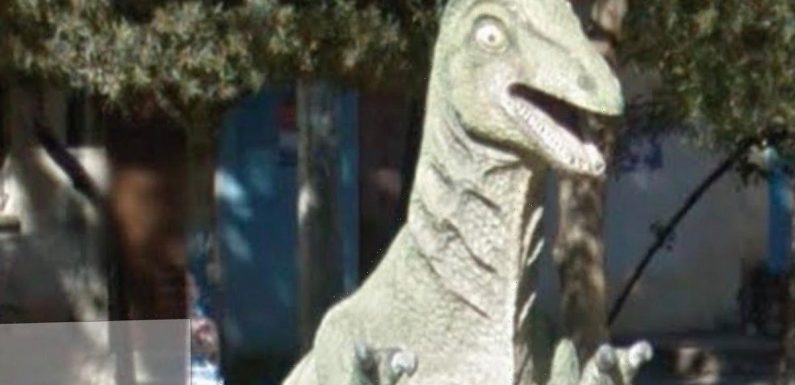 Google Maps user stunned to discover huge ‘dinosaur pay phone’ in city centre