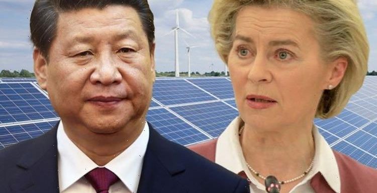 Hydrogen war! EU takes on China in £250bn plot to ‘trade freely’ through third world