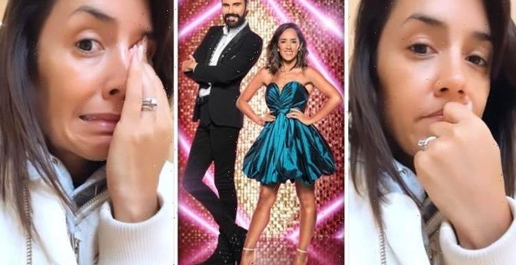 Janette Manrara locks herself out of home ahead of Strictly results show