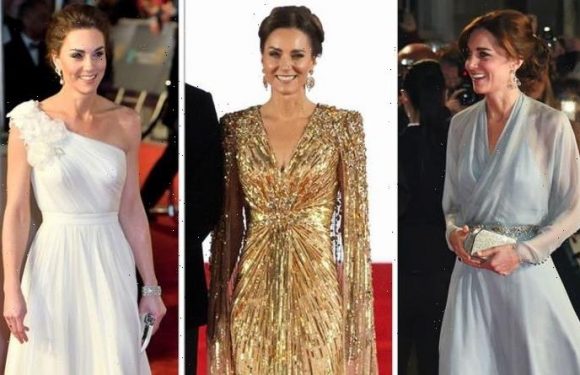 Kate Middleton’s eight most dazzling red carpet looks in photos