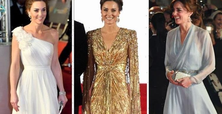 Kate Middleton’s eight most dazzling red carpet looks in photos