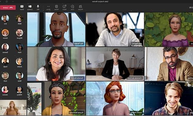 Microsoft pushes its own 'metaverse' with 3D virtual avatars for Teams