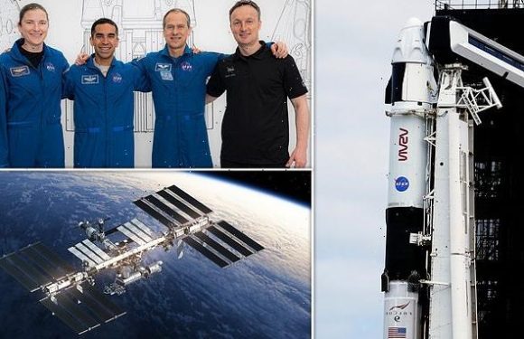 NASA and SpaceX will launch four astronauts to the ISS later today
