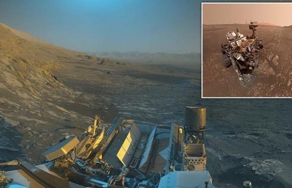 NASA's Curiosity rover sends a 'picture postcard' from Mars
