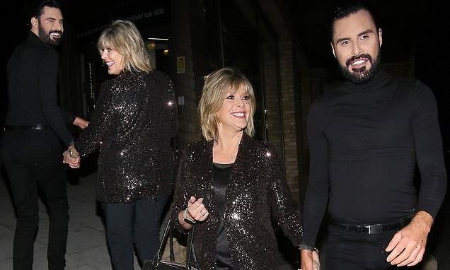 Rylan Clark steps out for a boozy dinner date with Ruth Langsford