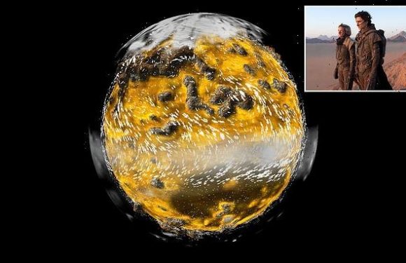 Scientists simulate a climate model of Dune planet Arrakis