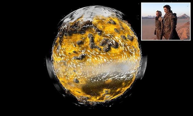 Scientists simulate a climate model of Dune planet Arrakis