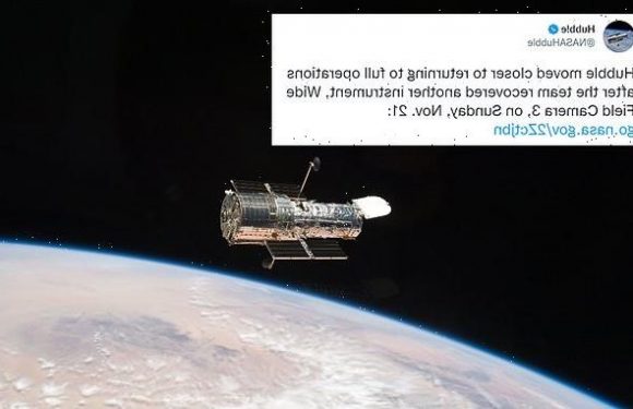 Second part of Hubble working nearly a month after it put on safe mode