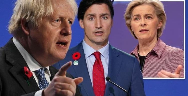 See EU! UK and Canada launch new alliance as UK faces £80bn research ban from bloc