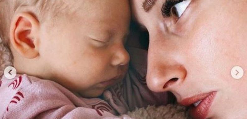 Stacey Solomon gushes over newborn daughter Rose in adorable new photos