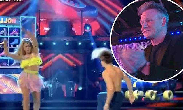 Strictly viewers rave over Nikita's dance -off striptease