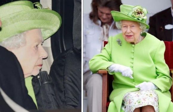 The Queen stuns at Princess Eugenie’s son christening – why she always wears lime green
