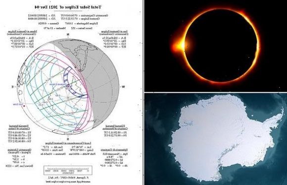 This week's total solar eclipse will only be visible in Antarctica