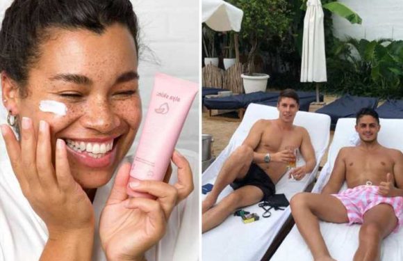 We were working in a chippie – but after saving up we launched a face mask company, now we've got a £10.6m business