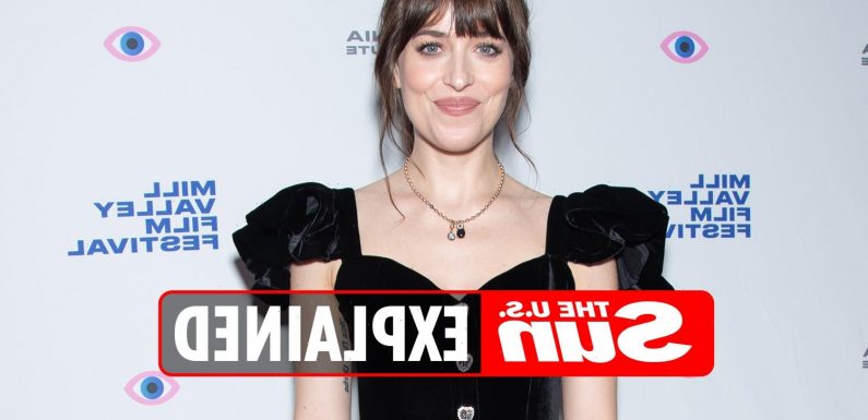 When did Dakota Johnson go to rehab?