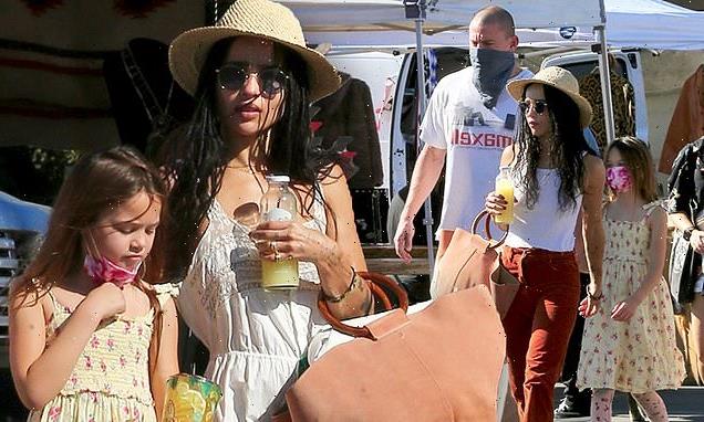 Zoe Kravitz seen for first time bonding with Channing Tatum's daughter
