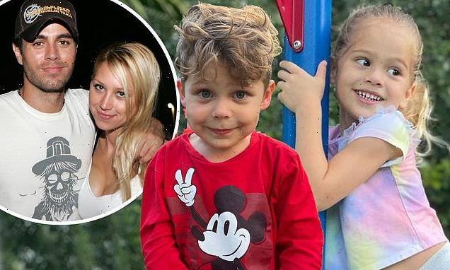Anna Kournikova shares snaps of twins Lucy & Nicholas on 4th birthday
