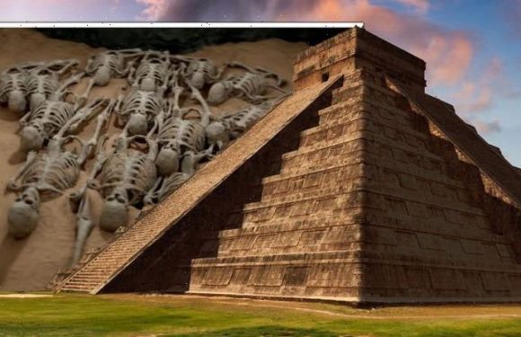 Archaeology breakthrough after human remains found in 2,000-year-old Aztec pyramid