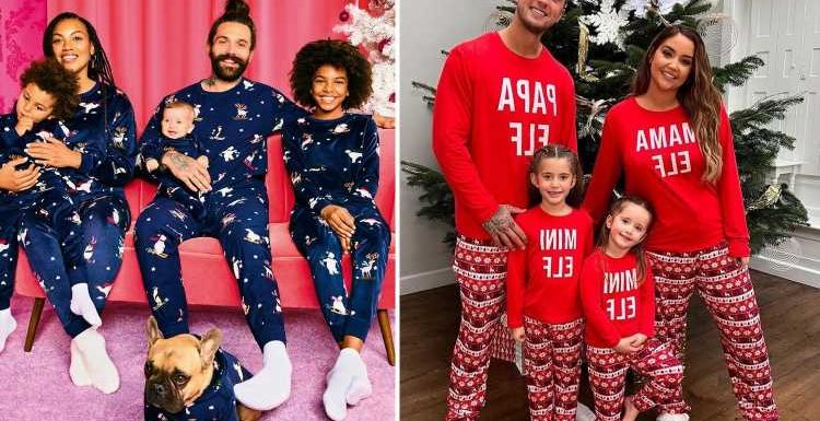 Best matching Christmas PJs for the whole family – including Tesco and Primark bargains from just £3.50