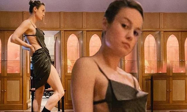 Brie Larson shows off her incredibly sculpted physique on Instagram
