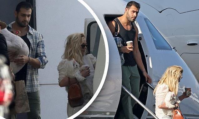 Britney Spears lands back in LA after Cabo trip for her 40th birthday