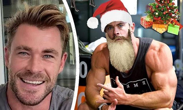Chris Hemsworth shares cheeky new snap for Christmas