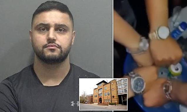 Drug dealer, 28, who paraded wealth pouring champagne on Rolex watches
