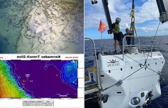 Ex-US navy commander reaches the bottom of South Pacific Ocean