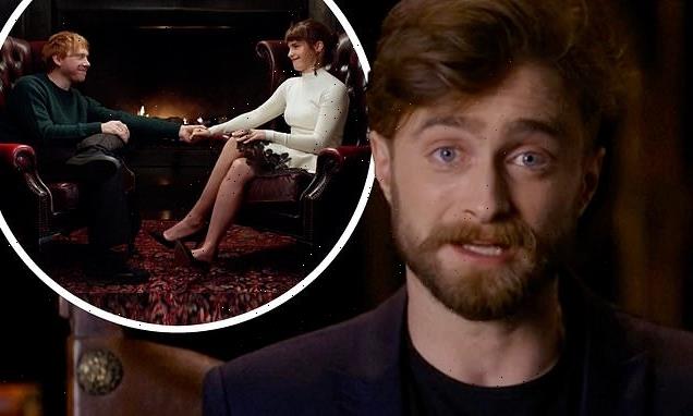 Harry Potter cast recall first kisses dodgy hair in reunion special