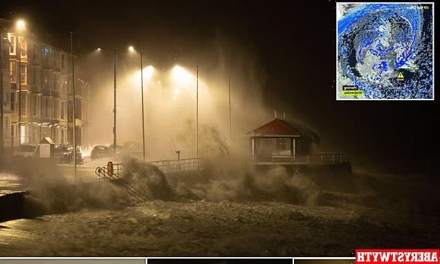 Ice and flood warnings as Storm Barra lashes Britain