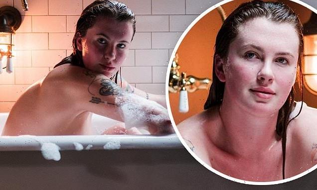 Ireland Baldwin poses nude in a bubble bath during Nashville getaway
