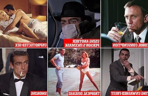 James Bond would have died from STIs, food poisoning and alcohol