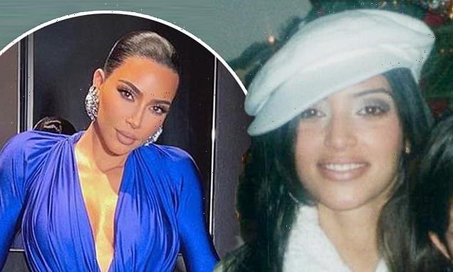 Kim Kardashian, 41, is unrecognizable in frosty makeup