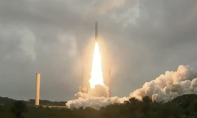 Lift off: Nasa's $10billion James Webb Space Telescope launches