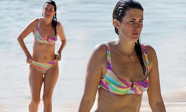 Mark Wahlberg's wife Rhea Durham, 43, enjoys beach day in Barbados