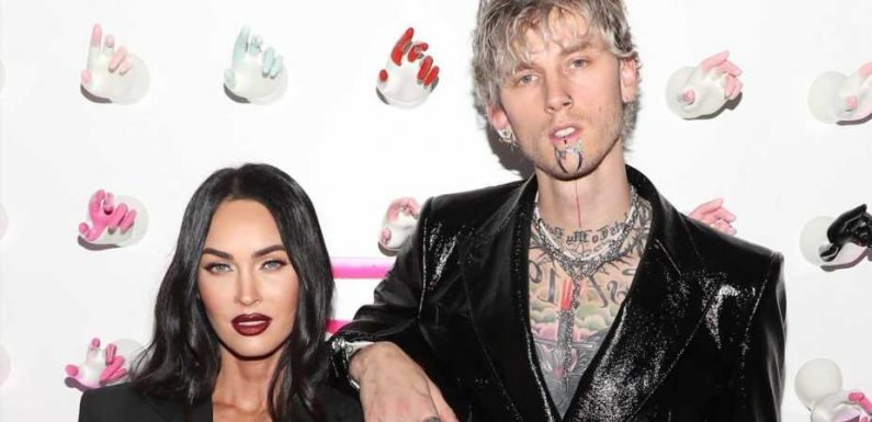 Megan Fox Wore a Plunging Blazer with No Pants