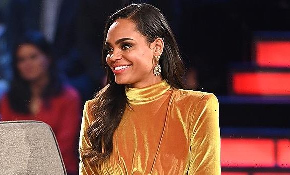 Michelle Young Is Glamorous In Gold Dress For ‘The Bachelorette: Men Tell All’