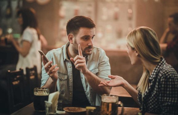 My tight fella says I should buy him TWO pints for every glass of wine I get because it’s pricier – he’s being selfish