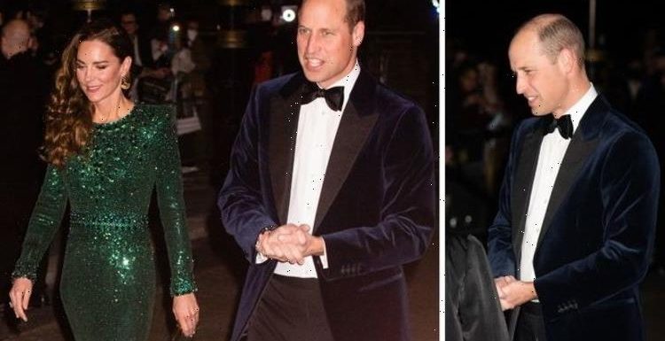 Prince William dazzles in signature velvet once again at the Royal Variety Performance